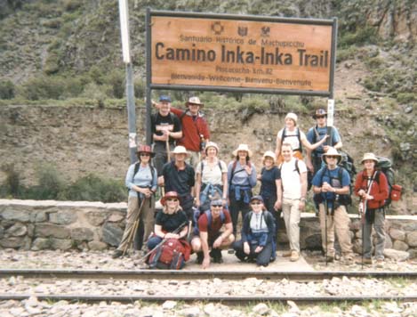 Start of the Inka Trail